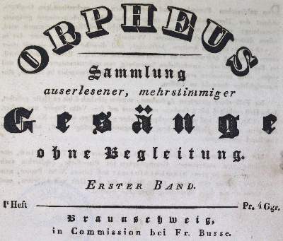 Bild Nr.1: 124-542 Orpheus.: (Musik)