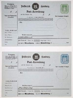 Bild Nr.1: 124-561 Ganzsachen, Hamburg: (Philatelie)