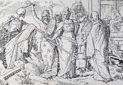 Bild Nr.2: 124-587 Rethel,A.: (Totentanz)