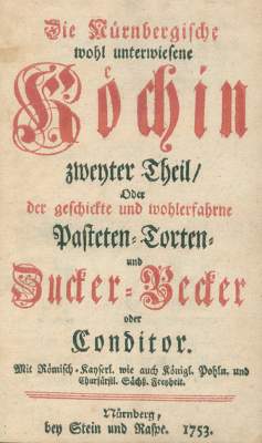 Bild Nr.1: 124-615 Nürnbergische, Die,: (Küche und Haushalt, Bäckerei und Konditorei)