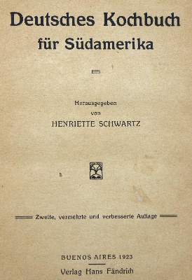 Bild Nr.1: 124-667 Schwartz,H.: (Küche und Haushalt, Kochbücher, Amerika)