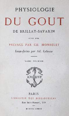 Bild Nr.3: 124-675 Brillat-Savarin,(J.A.).: (Küche und Haushalt, Kochbücher)