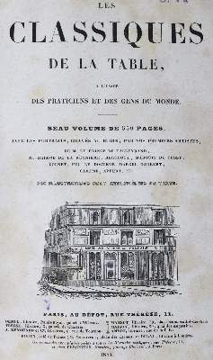 Bild Nr.1: 124-676 Classiques de la Table, Les.: (Küche und Haushalt, Kochbücher)