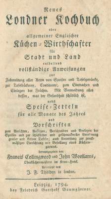 Bild Nr.1: 124-678 Collingwood,F. u. J.Woollams.: (Küche und Haushalt, Kochbücher)