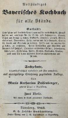 Bild Nr.2: 124-679 Daisenberger,M.K.: (Küche und Haushalt, Kochbücher)