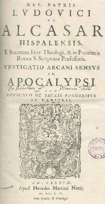 Bild Nr.2: 124-7 Alcasar (Alcazar),L.de.: (Alte Drucke, Handschriften und Theologie)