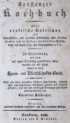 Bild Nr.1: 124-718 Kümicher,C.: (Küche und Haushalt, Kochbücher)