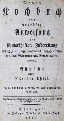 Bild Nr.1: 124-722 (Löffler,F.L.).: (Küche und Haushalt, Kochbücher)