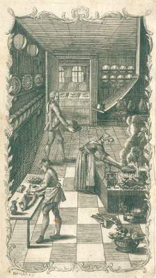 Bild Nr.1: 124-729 Neues wohl eingerichtetes Koch-Buch,: (Küche und Haushalt, Kochbücher)