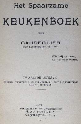 Bild Nr.1: 124-748 Sammlung: (Küche und Haushalt, Kochbücher)