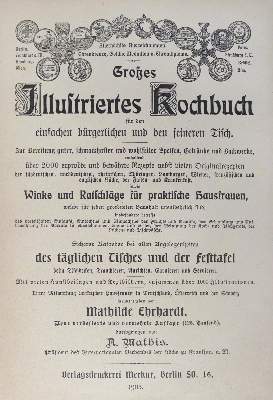 Bild Nr.1: 124-750 Schäfer,L.: (Küche und Haushalt, Kochbücher)