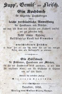 Bild Nr.2: 124-762 Supp', Gemüs' und Fleisch.: (Küche und Haushalt, Kochbücher)