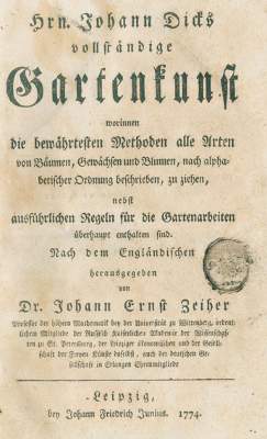 Bild Nr.1: 124-777 Dick,J.: (Land- und Forstwirtschaft, Garten)