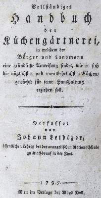 Bild Nr.1: 124-779 Leibizer,J.: (Land- und Forstwirtschaft, Garten)