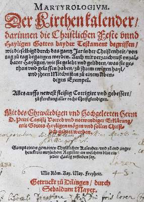 Bild Nr.1: 124-79 Canisius,P.: (Alte Drucke, Handschriften und Theologie)