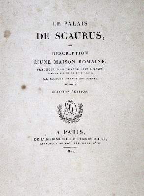 Bild Nr.1: 124-798 (Mazois,C.-F.).: (Archäologie)