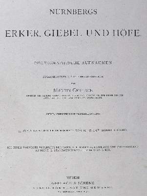 Bild Nr.1: 124-807 Gerlach,M.: (Architektur, Nürnberg)