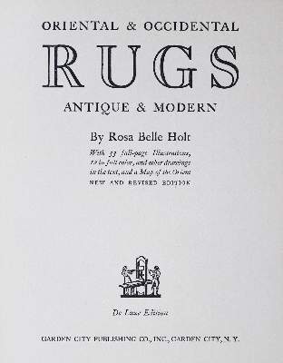 Bild Nr.1: 124-862 Holt,R.B.: (Teppiche)