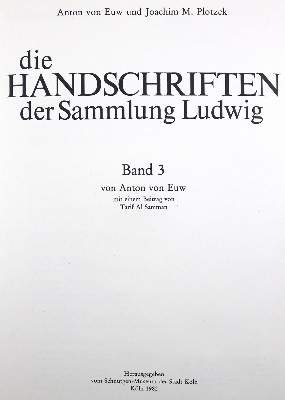 Bild Nr.11: 124-868 Euw,A.v. u. J.M.Plotzek.: (Autographen, Ludwig, Sammlung)