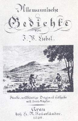 Bild Nr.1: 124-887 Hebel,J.P.: (Faksimile)