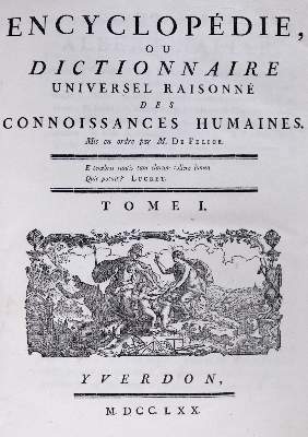 Bild Nr.1: 124-916 Diderot,D. & J.d'Alembert.: (Lexika - Wörterbücher - Sprachwissenschaften)
