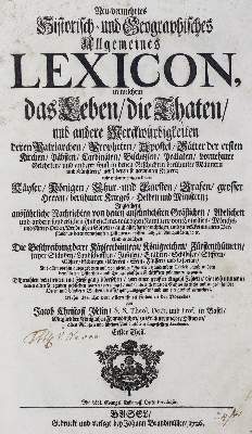 Bild Nr.1: 124-923 Iselin,J.C.: (Lexika - Wörterbücher - Sprachwissenschaften)