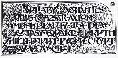 Bild Nr.1: 124-935 Larisch,R.v.: (Typographie und Kalligraphie)