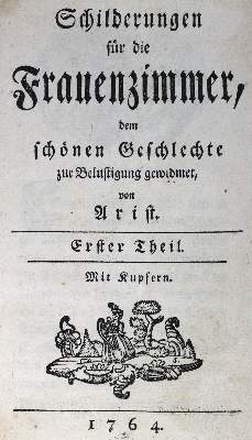 Bild Nr.1: 124-946 Arist (Pseud.).: (Kultur- und Sittengeschichte)