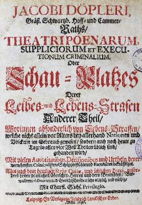 Bild Nr.1: 124-985 Döpler,J.: (Todesstrafe)