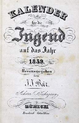 Bild Nr.1: 124-990 Bär,J.J. (Hrsg.).: (Kinder- und Jugendbücher)