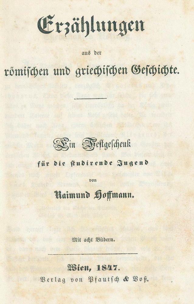 Große Abbildung Nr.2: 125-1002 Hoffmann,R.: (Kinder- und Jugendbücher)