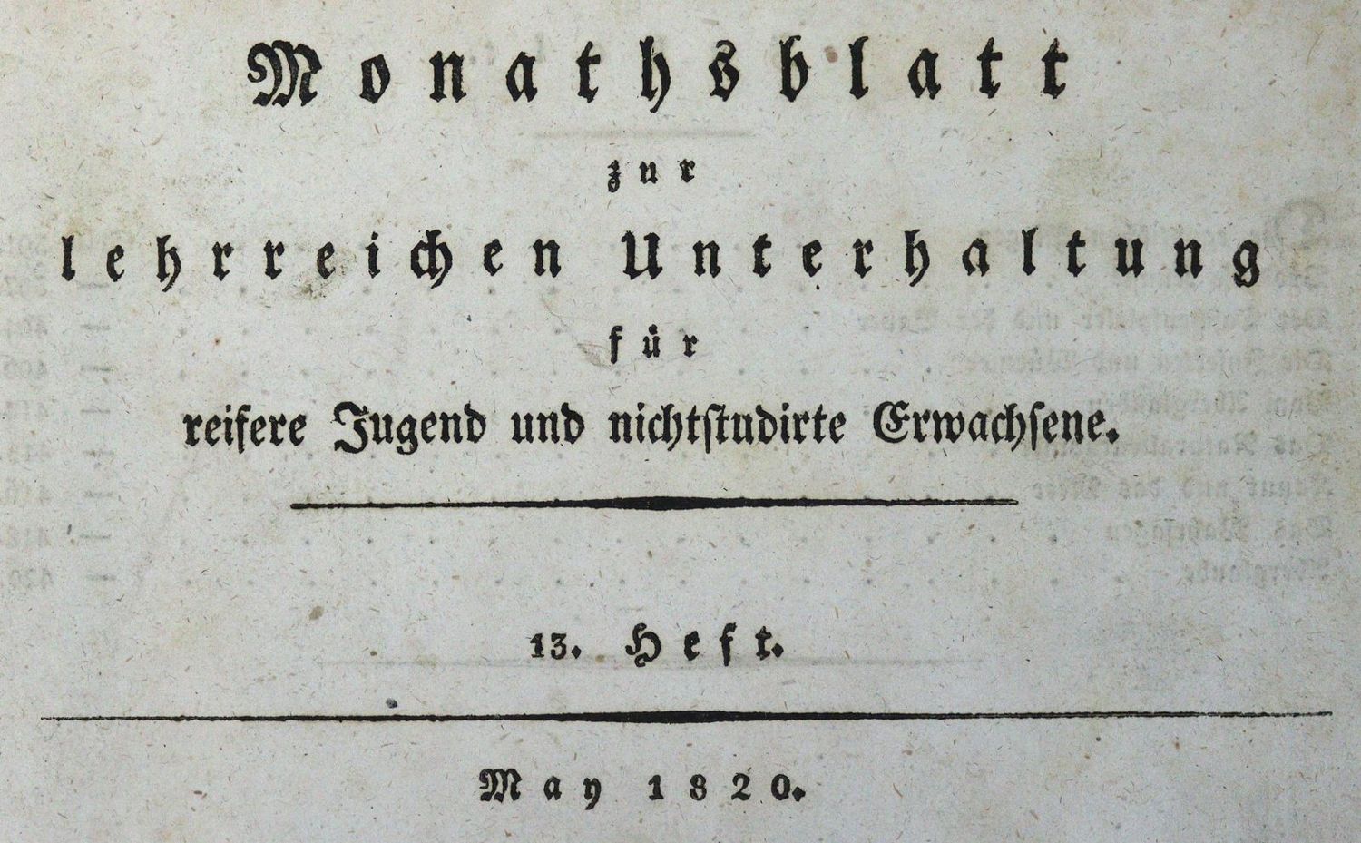 Große Abbildung Nr.1: 125-1006 (Larose,F.X.v.).: (Kinder- und Jugendbücher)