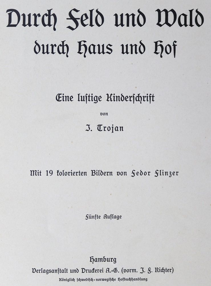 Große Abbildung Nr.1: 125-1034 Trojan,J.: (Kinder- und Jugendbücher)