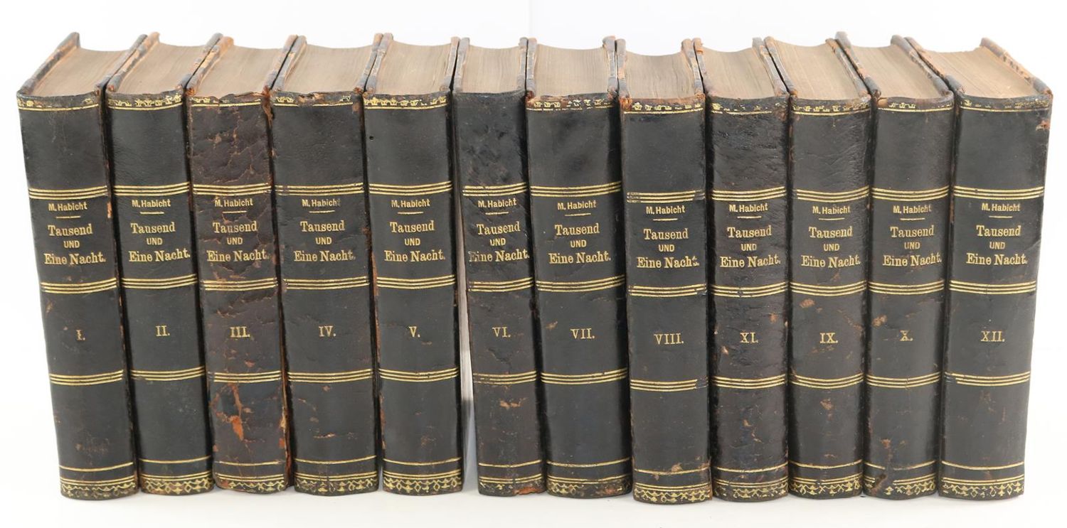 Große Abbildung Nr.21: 125-1040 (Alf Layla Wa-Layla). (Literatur und illustrierte Bücher bis 19.Jahrhundert)