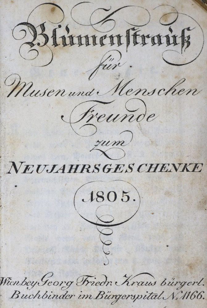 Große Abbildung Nr.2: 125-1042 Blumenstrauß: (Almanache)