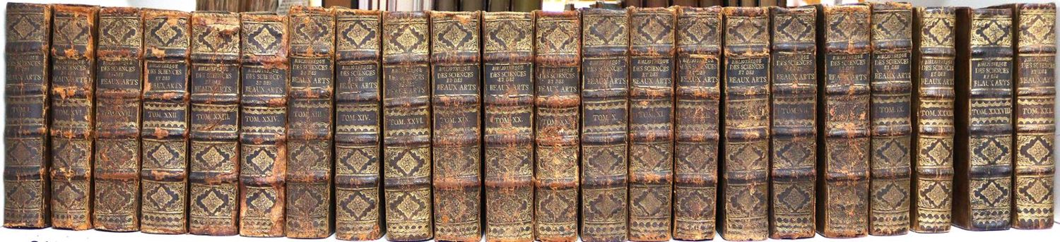 Große Abbildung Nr.2: 125-1051 Bibliotheque: (Literatur und illustrierte Bücher bis 19.Jahrhundert)