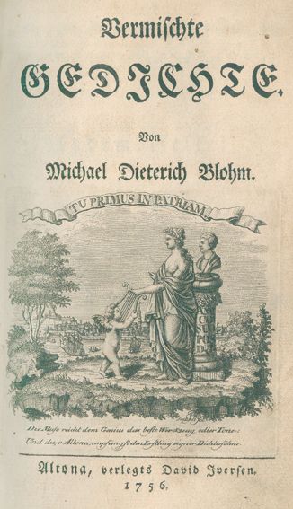 Große Abbildung Nr.1: 125-1052 Blohm,M.D.: (Literatur und illustrierte Bücher bis 19.Jahrhundert)