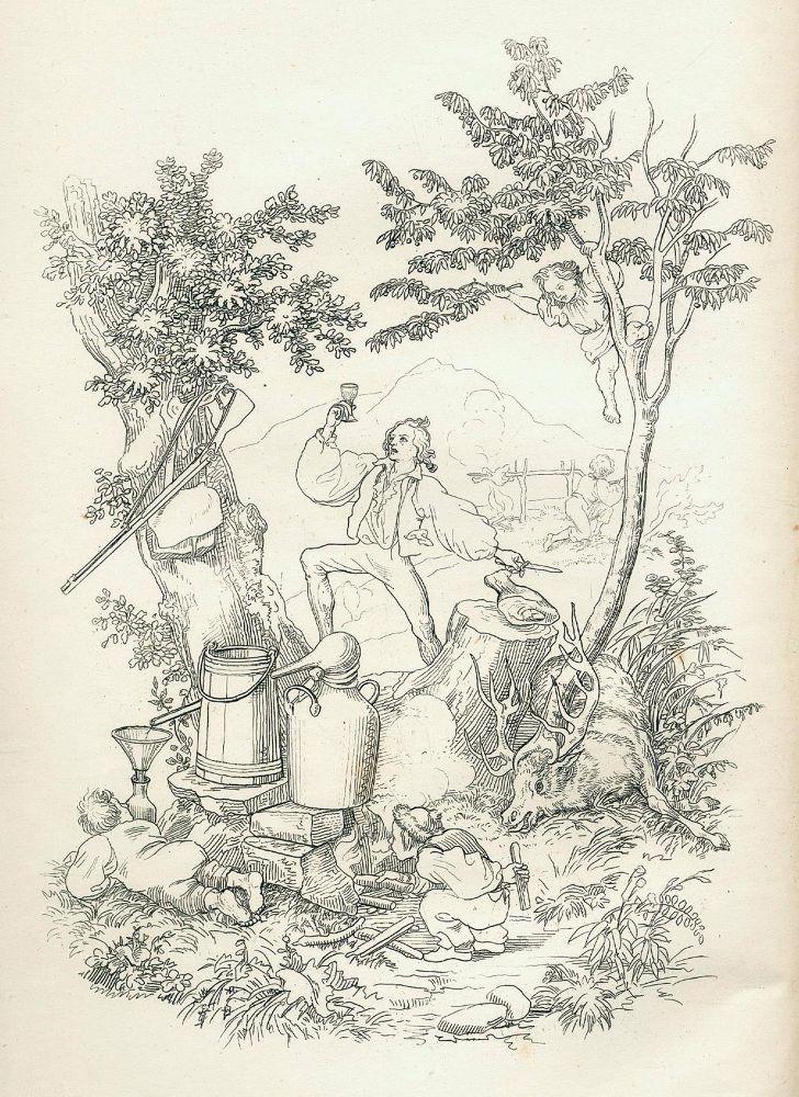 Große Abbildung Nr.2: 125-1058 (Bürger,G.A.).: (Literatur und illustrierte Bücher bis 19.Jahrhundert)