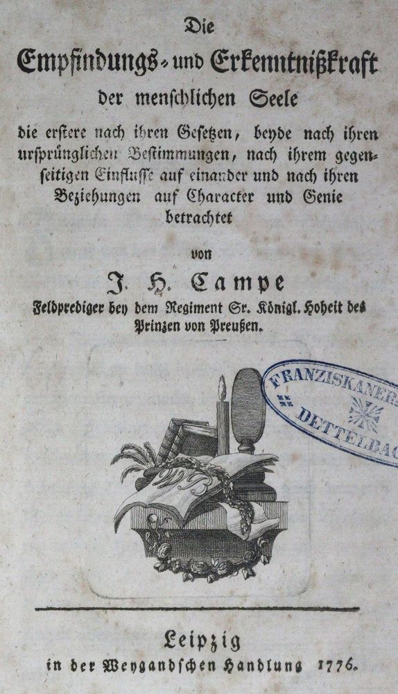 Große Abbildung Nr.1: 125-1060 Campe,J.H.: (Literatur und illustrierte Bücher bis 19.Jahrhundert)