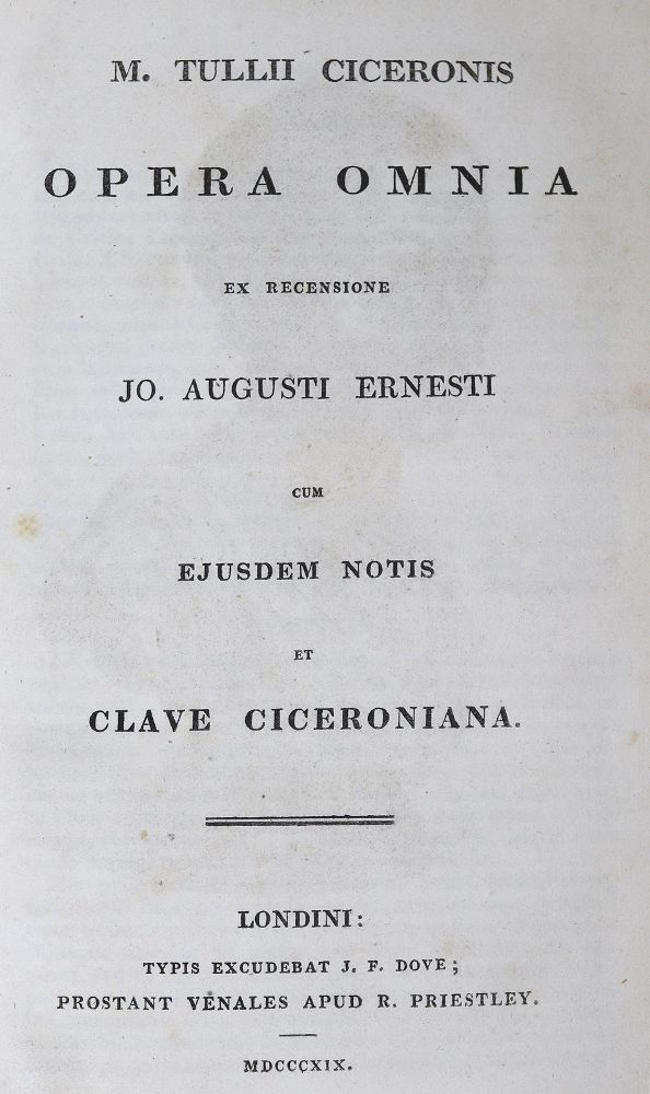 Große Abbildung Nr.2: 125-107 Cicero,M.T.: (Alte Drucke, Handschriften und Theologie)