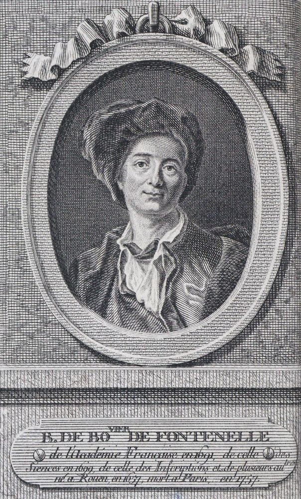 Große Abbildung Nr.2: 125-1097 Fontenelle,(B.)de.: (Literatur und illustrierte Bücher bis 19.Jahrhundert)