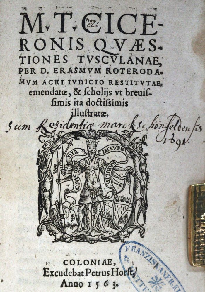 Große Abbildung Nr.2: 125-110 Cicero,M.T.: (Alte Drucke, Handschriften und Theologie)