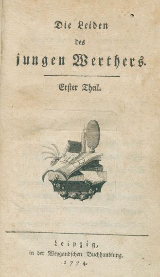 Große Abbildung Nr.1: 125-1104 Goethe,J.W.v.: (Literatur und illustrierte Bücher bis 19.Jahrhundert)