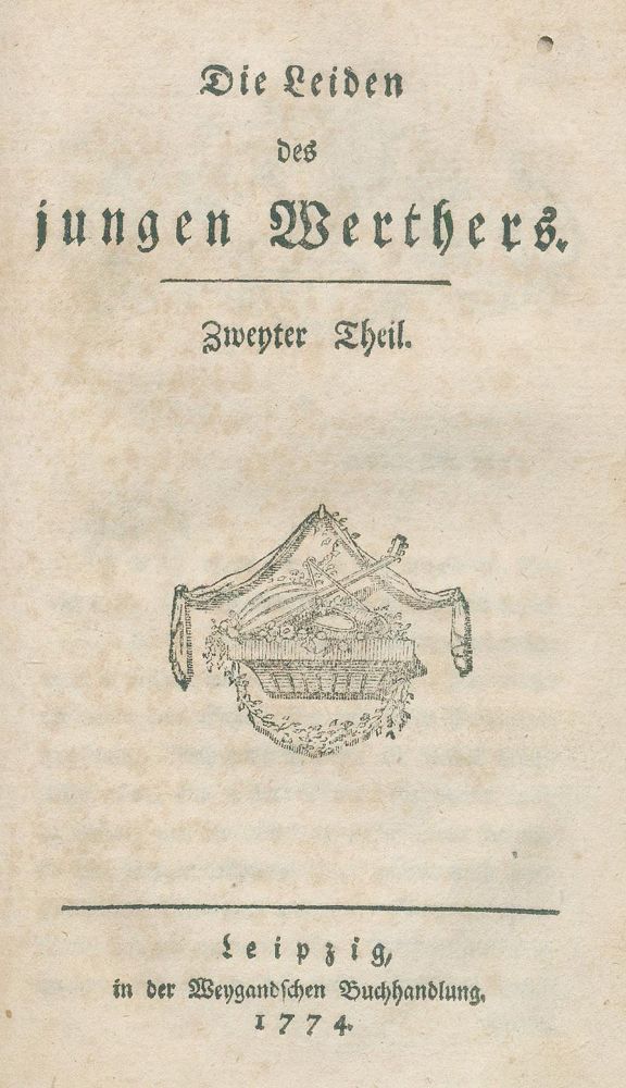 Große Abbildung Nr.2: 125-1104 Goethe,J.W.v.: (Literatur und illustrierte Bücher bis 19.Jahrhundert)
