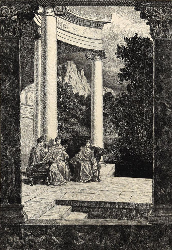 Große Abbildung Nr.2: 125-1134 Klinger,M.: (Literatur und illustrierte Bücher bis 19.Jahrhundert)