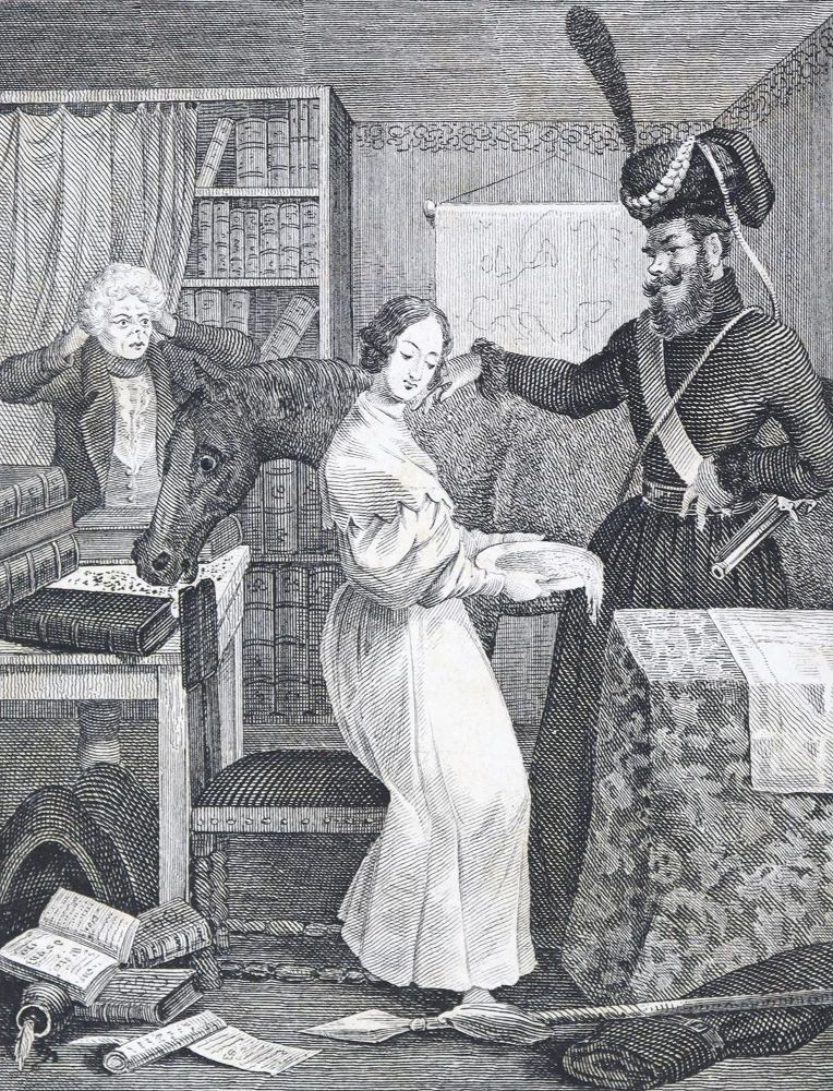 Große Abbildung Nr.1: 125-1140 Langbein,A.F.E.: (Literatur und illustrierte Bücher bis 19.Jahrhundert)