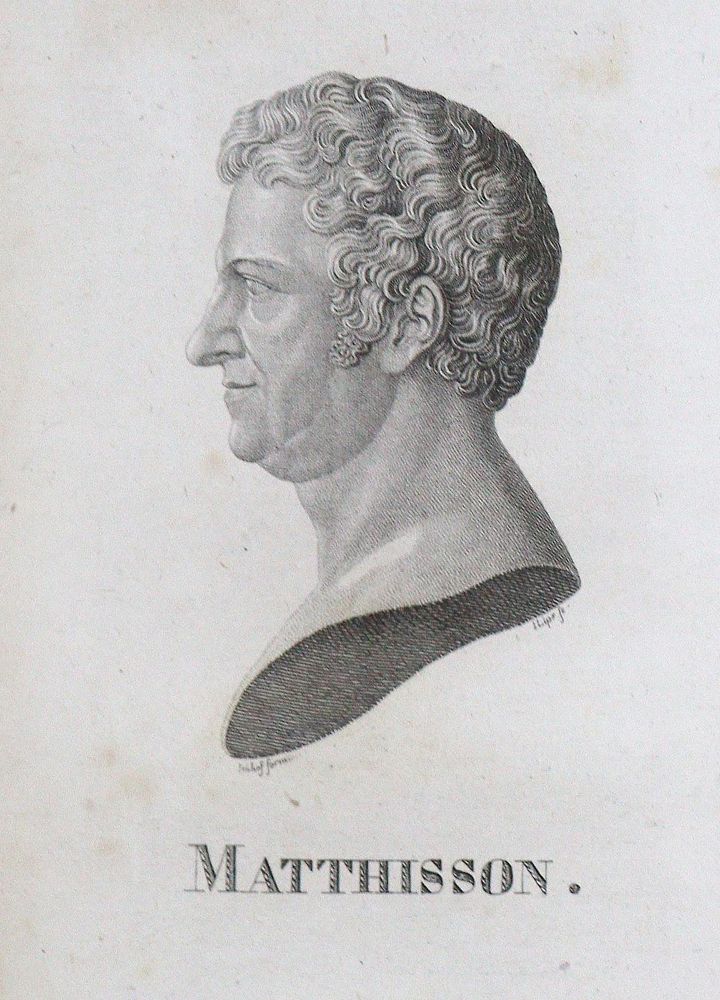 Große Abbildung Nr.1: 125-1148 Matthisson,F.v.: (Literatur und illustrierte Bücher bis 19.Jahrhundert)
