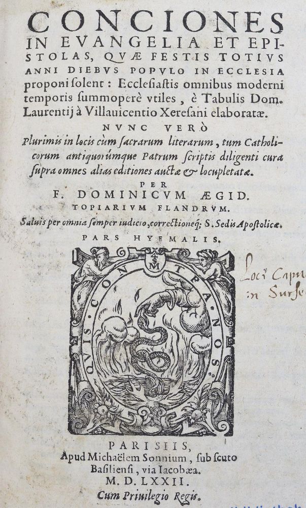 Große Abbildung Nr.2: 125-116 Sammlung: (Conciones)