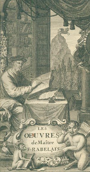 Große Abbildung Nr.1: 125-1174 Rabelais,F.: (Literatur und illustrierte Bücher bis 19.Jahrhundert)