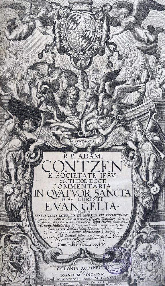 Große Abbildung Nr.1: 125-118 Contzen,A.: (Alte Drucke, Handschriften und Theologie)